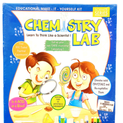 Chemistry Lab Kit Educational Kit with100 Practical Experiments Age Up To 8Year