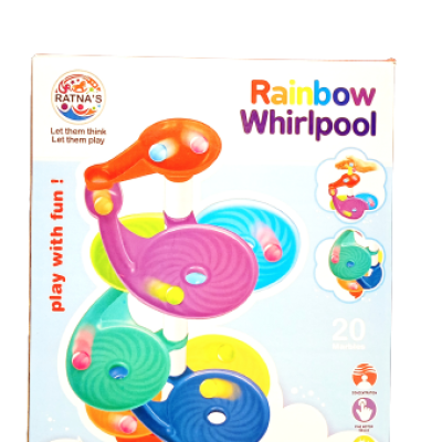 Rainbow Whirlpool A Perfect Ball Tracker Game For Toddlers 3 Years And Plus