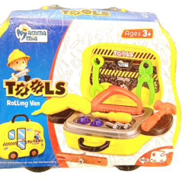 Mechanics Plastic Tools Kit Toys For Kids | Pack Of 12 Tools, Multicolor