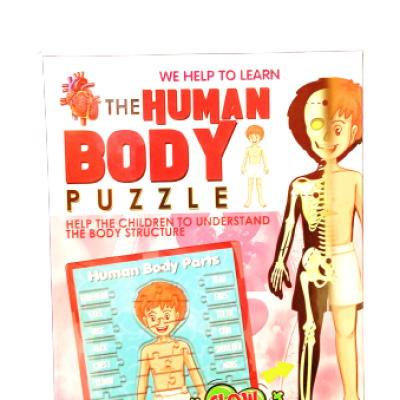 Human Body Puzzle Set  Learning Aid & Educational for Kids Age 5 and Above