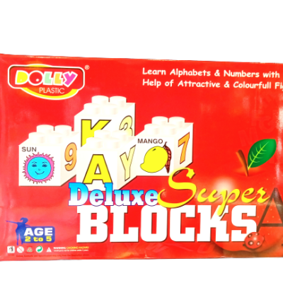 Dolly Super Blocks Educational Blocks Set Age Up To 2year