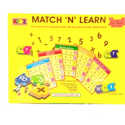 Match N Learn For Kids Age Up To 4 year
